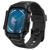 Etui z paskiem Spigen Rugged Armor Pro do Apple Watch 10 / 11 (42 mm) – Czarny Matowy (Matte Black)